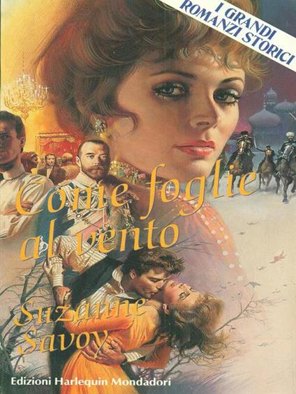 Come foglie al vento - Suzanne Savoy - copertina
