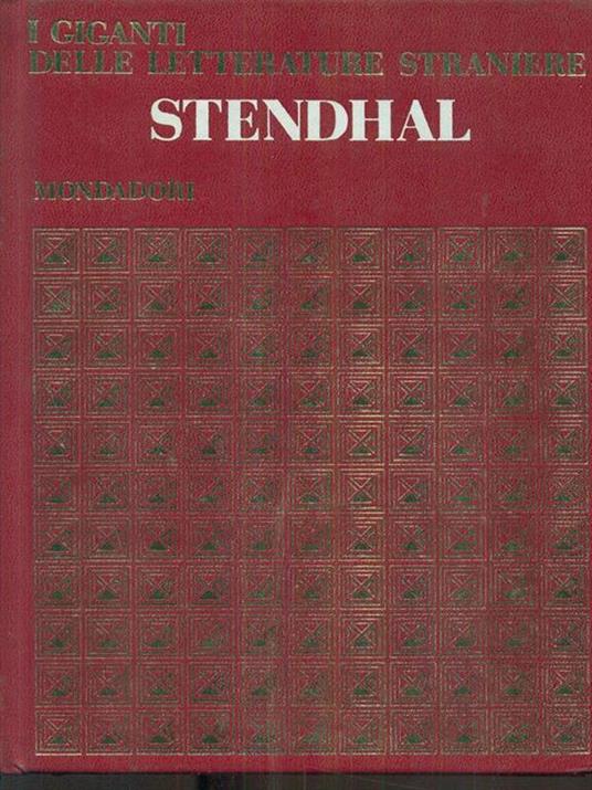 Stendhal. Opere - Stendhal - copertina