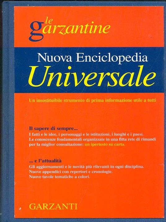 Nuova Enciclopedia Universale - copertina