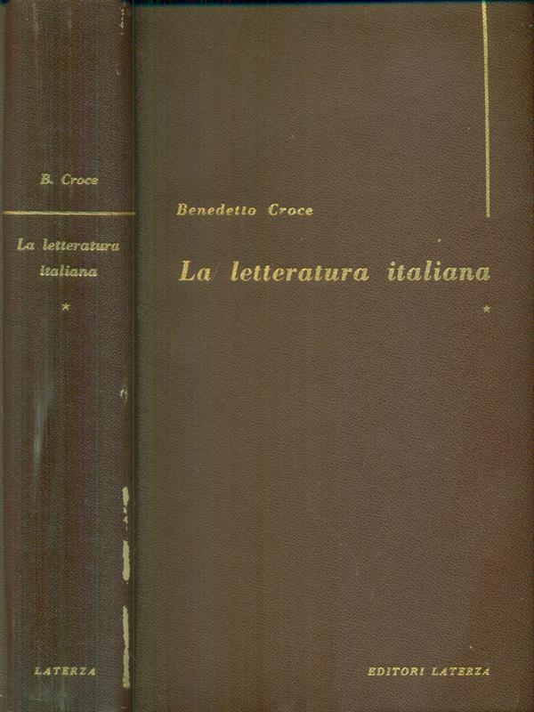 La letteratura italiana - Vol. I