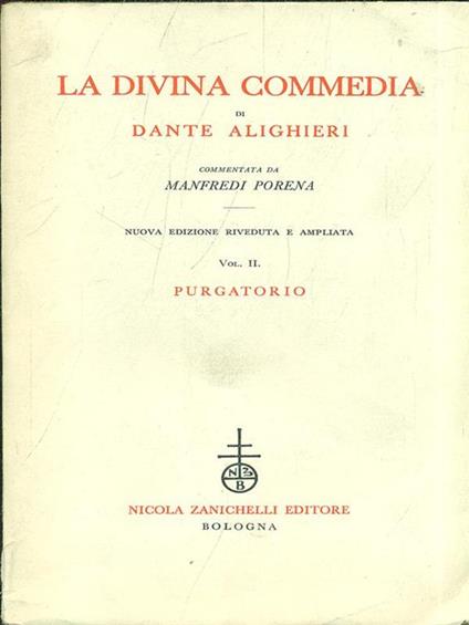 La Divina Commedia. Purgatorio - Dante Alighieri - copertina
