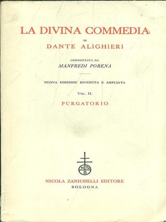 La Divina Commedia. Purgatorio - Dante Alighieri - copertina