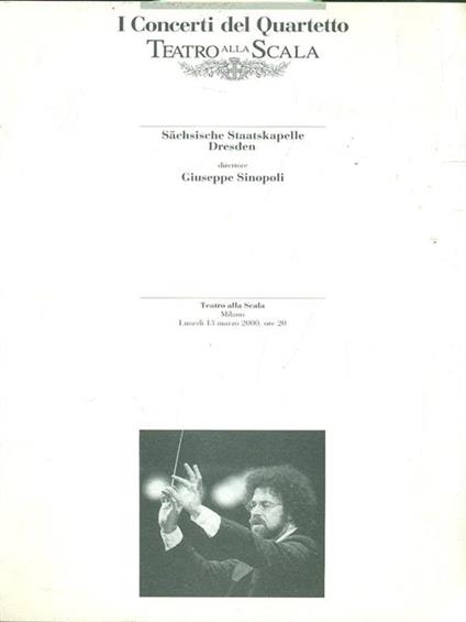 I Concerti del Quartetto. Sachsische Staatskapelle Dresden - copertina