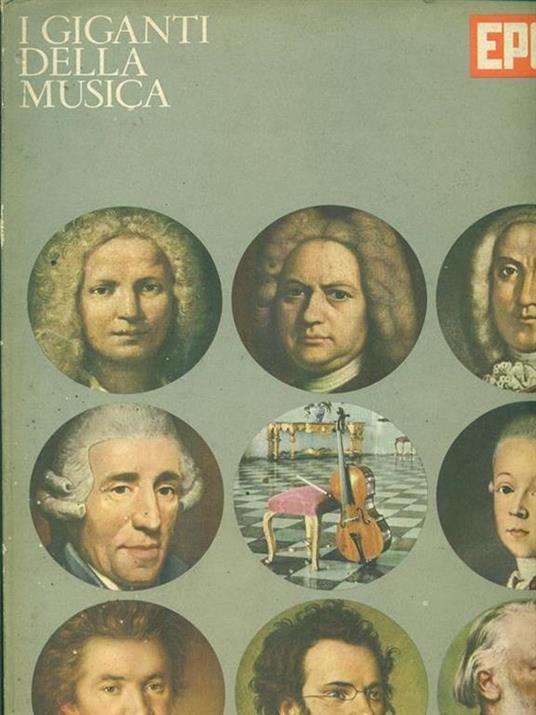 I giganti della musica - copertina