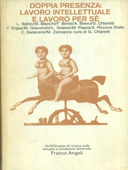 Doppia presenza: lavoro intelletuale e lavoro per sé - copertina