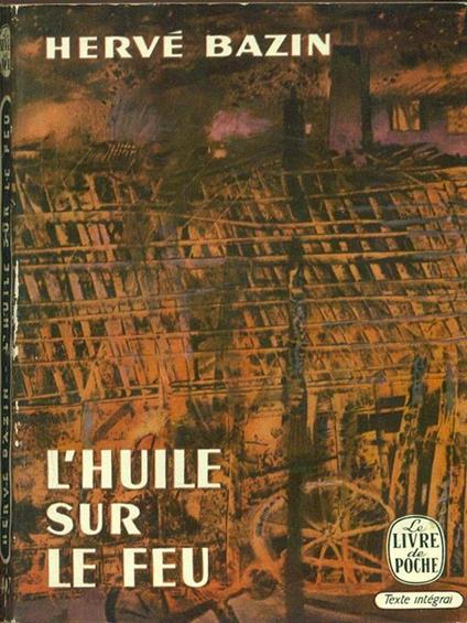 L' huile sur le feu - copertina