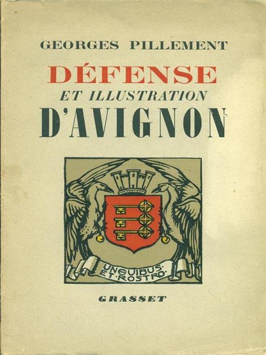 Defense et illustration d'Avignon - copertina