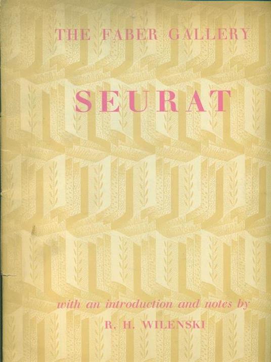 Seurat 1859-1891 - copertina