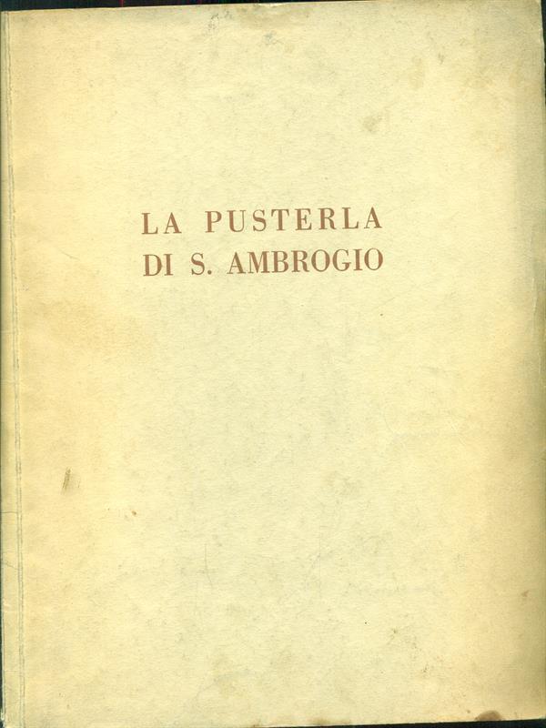 La Pusterla di S. ambrogio