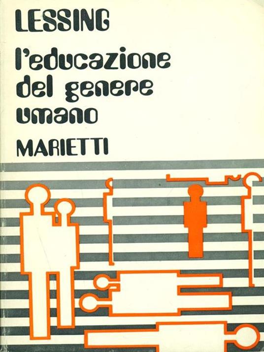L' educazione del genere umano - Gotthold Ephraim Lessing - copertina