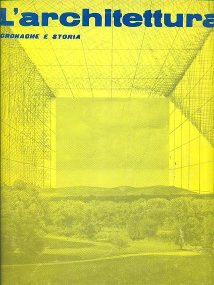 L' architettura n. 220/febbraio 1974 - Bruno Zevi - copertina