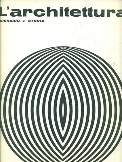 L' architettura n. 144/ottobre 1967 - Bruno Zevi - copertina