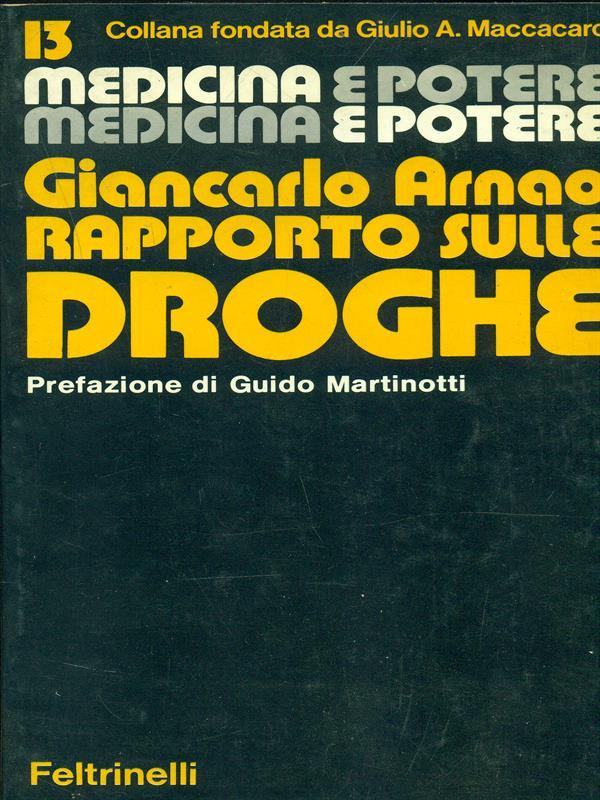 Rapporto sulle droghe