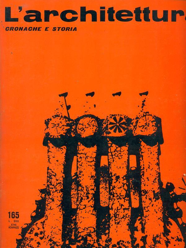L' architettura n. 165/luglio 1969