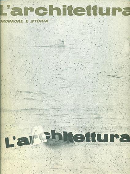 L' architettura n. 193/novembre 1971 - Bruno Zevi - copertina