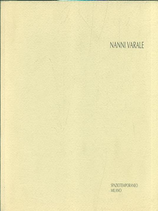 Nanni Varale 2003 - copertina