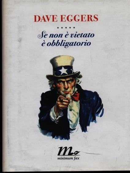 Se non è vietato è obbligatorio - Dave Eggers - copertina