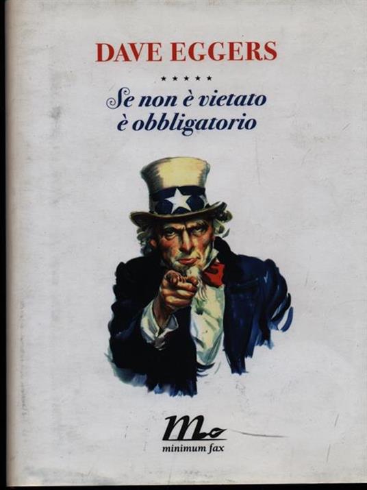 Se non è vietato è obbligatorio - Dave Eggers - copertina