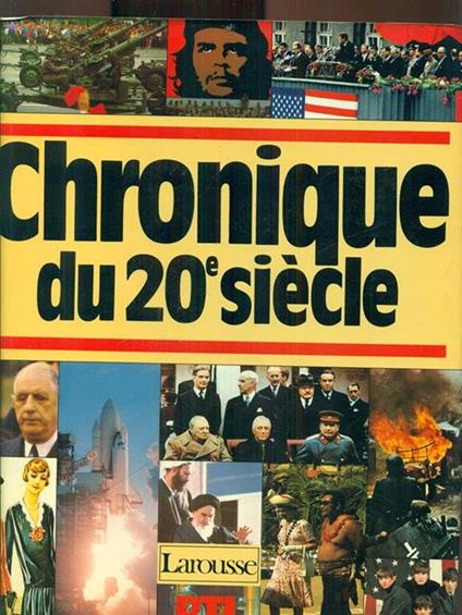 Chronique du 20e siecle - copertina