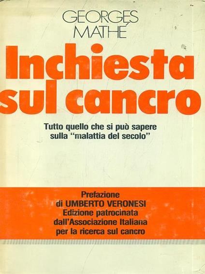 Inchiesta sul cancro - copertina