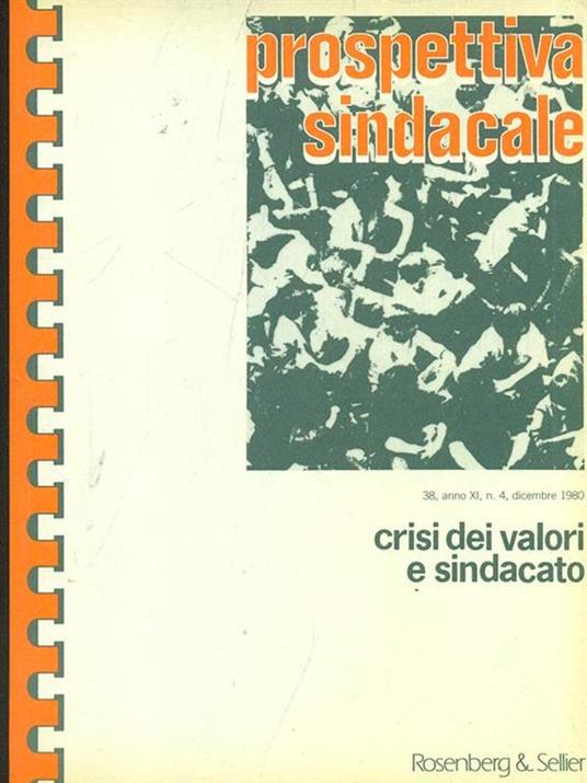Prospettiva sindacale 38 annoXI, n. 4,dicembre 1980 - copertina