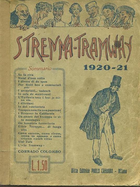 Strenna-tramway 1920-21 - copertina
