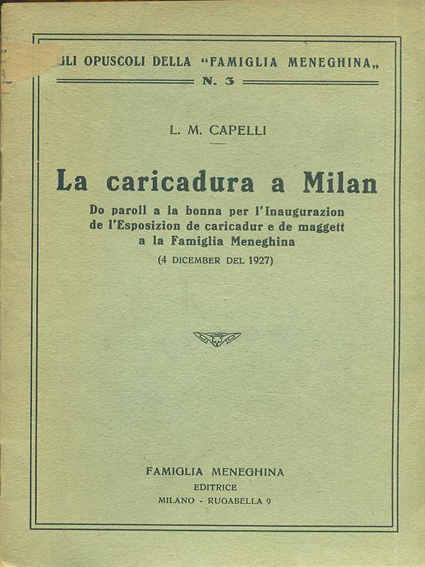 La caricadura a Milan