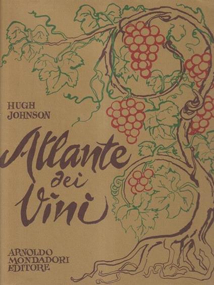 Atlante dei vini - Hugh Johnson - copertina