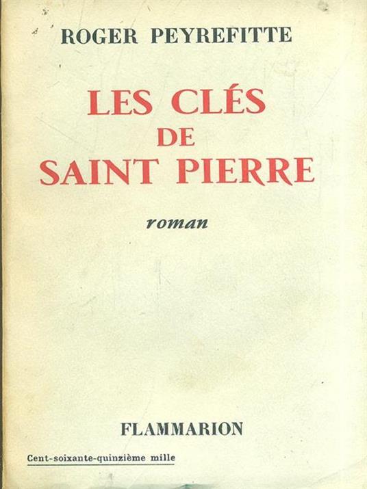 Les cles de Saint Pierre - Roger Peyrefitte - copertina