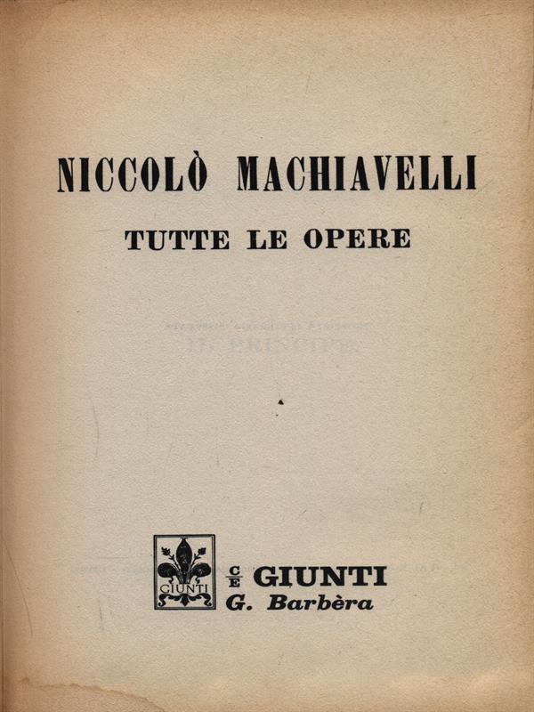 Tutte le opere