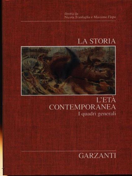 L' età contemporanea vol. 5 - Problemi del mondo contemporaneo. Indici - copertina
