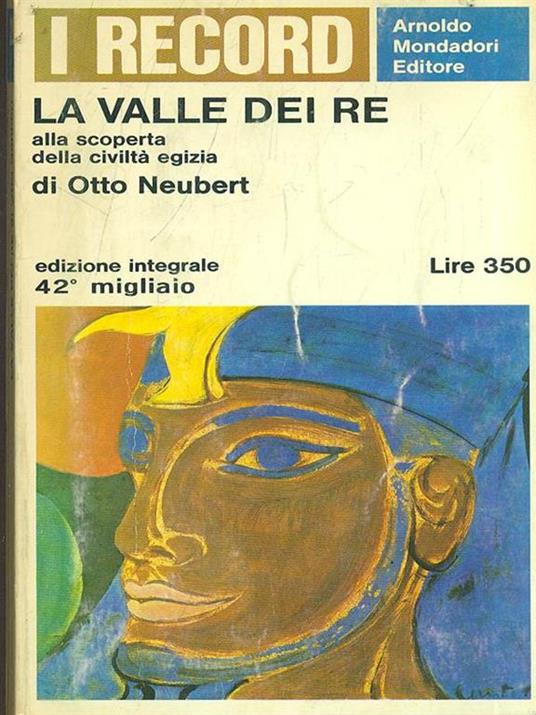 La Valle dei Re - Otto Neubert - copertina