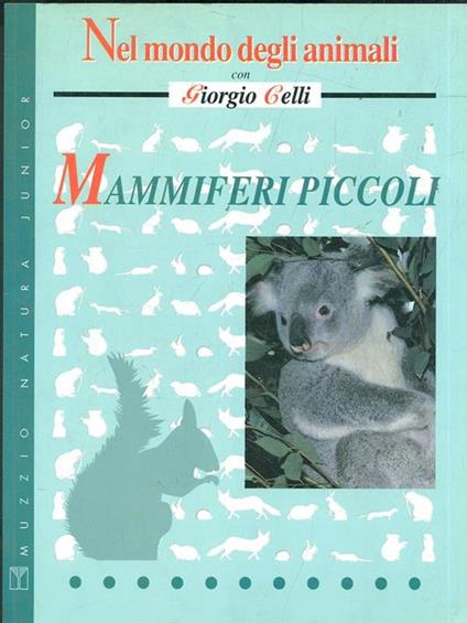Mammiferi piccoli - copertina