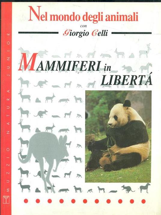 Mammiferi in libertà - Giorgio Celli - copertina