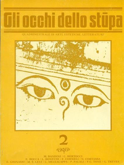 Gli occhi dello stupa - copertina