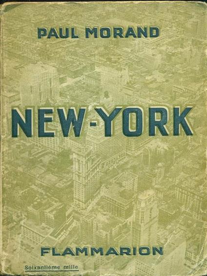 New York - Paul Morand - copertina