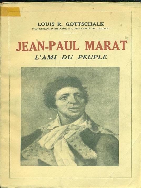 Jean-Paul Marat - Louis Gottschalk - copertina