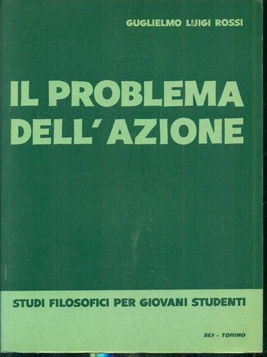 Il problema dell'azione - copertina