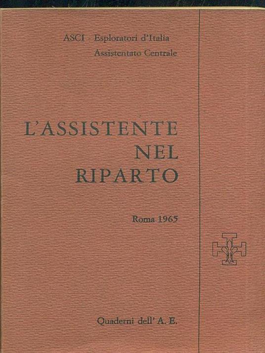L' assistente del riparto - copertina