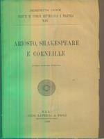 Ariosto Shakespeare e Corneille