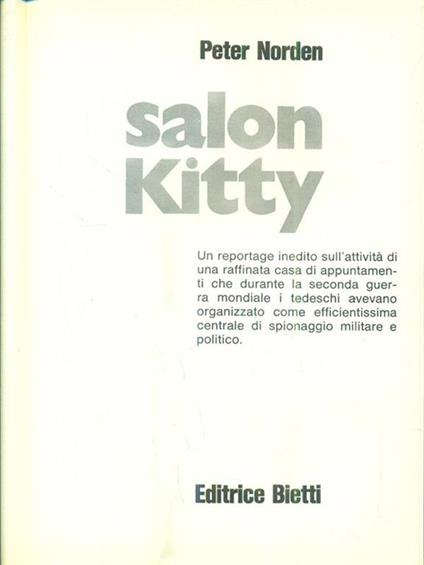 Salon Kitty - Peter Norden - copertina