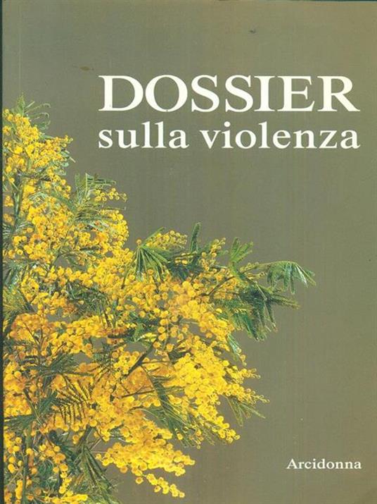 Dossier sulla violenza - copertina