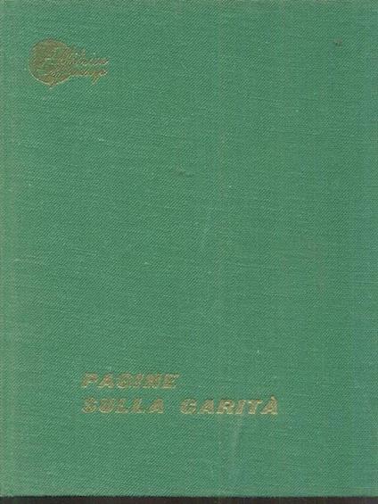 Pagine sulla carità - Agostino (sant') - copertina