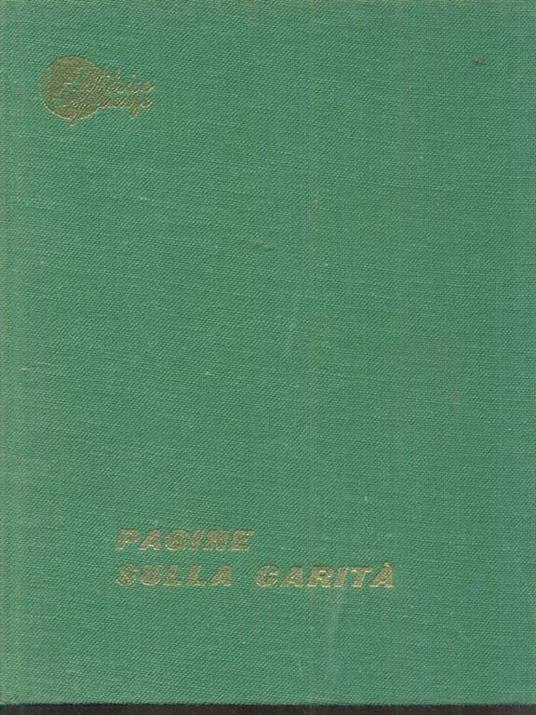 Pagine sulla carità - Agostino (sant') - copertina