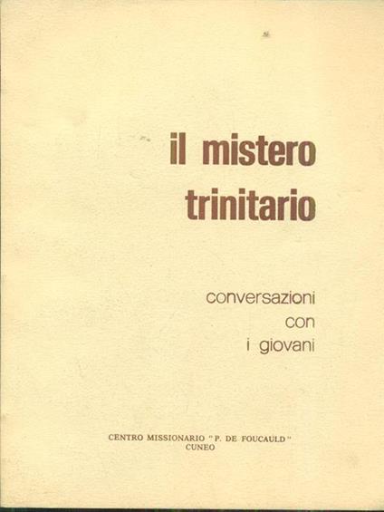 Il mistero trinitario - copertina
