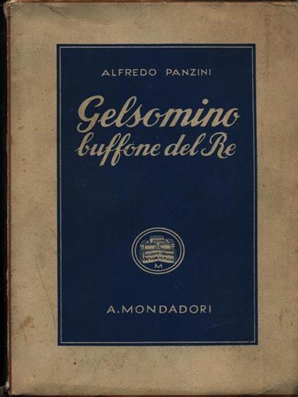 Gelsomino buffone del re - Alfredo Panzini - copertina