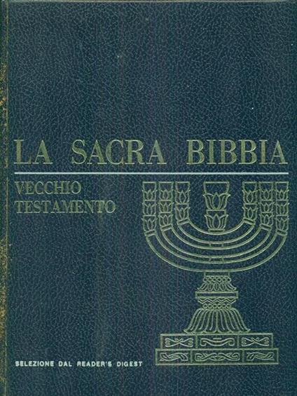 La sacra Bibbia vecchio testamento vol 2 - copertina