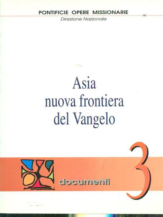 Asia nuova frontiera del Vangelo - copertina