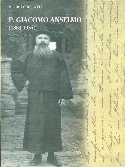 P. Giacomo Anselmo - Luigi Chierotti - copertina