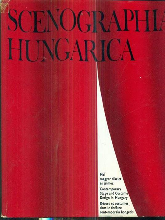 Scenographia hungarica - copertina